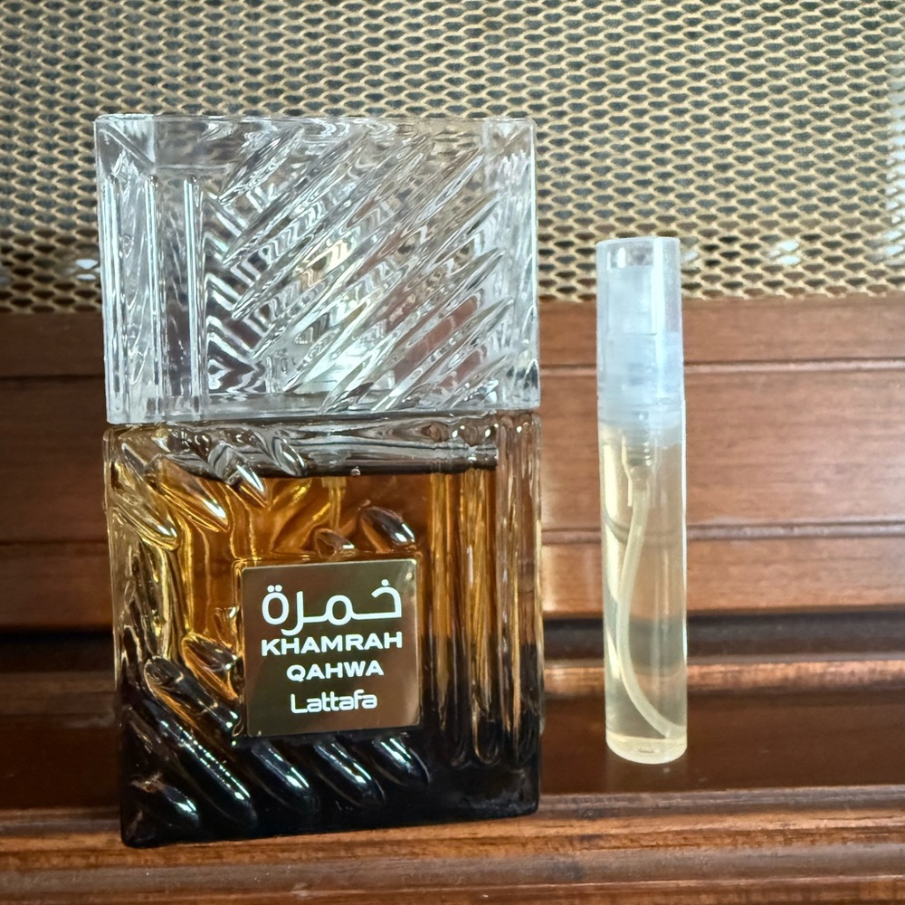 Lattafa Khamrah Qahwa 5ML Sample – Decanted Perfume